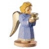Engel als Kerzenhalter - Blau, 7 cm